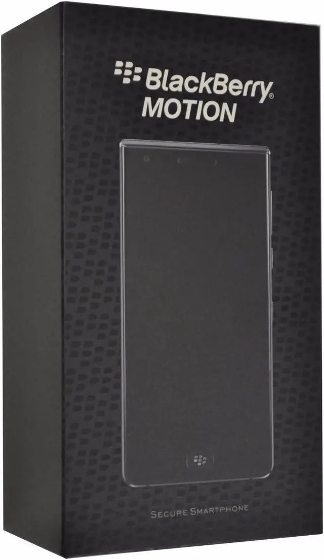Alt view image 4 of 4 - BlackBerry Motion BBD100-6 Dual-SIM 32GB (No CDMA, GSM only) Factory Unlocked 4G/LTE Smartphone - Black
