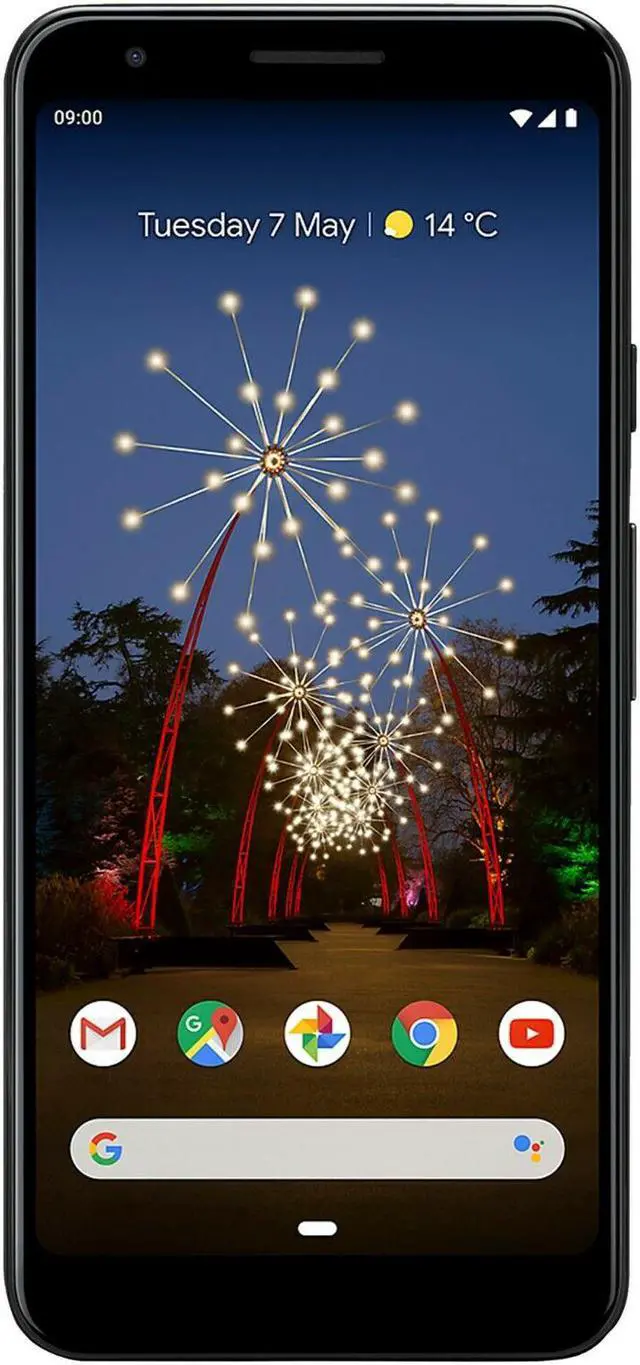 Alt view image 2 of 3 - Google Pixel 3A (2019) G020F 64GB (5.6" inch, GSM, 4G/LTE, CDMA) Factory Unlocked Smartphone - Just Black