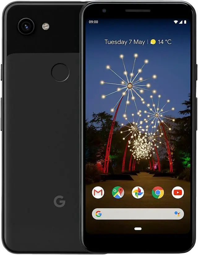 Main image of Google Pixel 3A (2019) G020F 64GB (5.6" inch, GSM, 4G/LTE, CDMA) Factory Unlocked Smartphone - Just Black