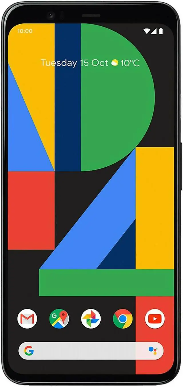 Alt view image 2 of 3 - Google Pixel 4 XL G020P 64GB 6.3 inch Android (GSM Only, No CDMA) Factory Unlocked 4G/LTE Smartphone - Just Black