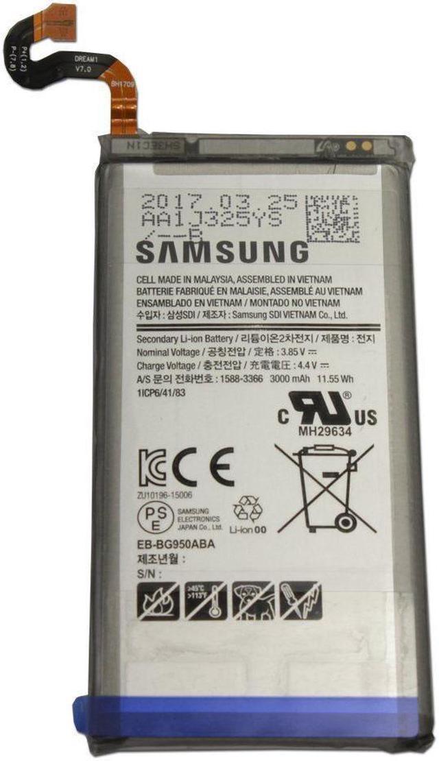 par scrapbog tjener Original Samsung Galaxy S8 EB-BG950ABA Internal Replacement Battery -  Newegg.com