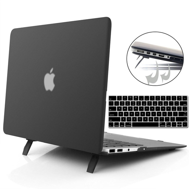 thumbnail image 2 of Lykoko Matte Frosted Rubberized Hard Shell Case For MacBook Pro 13 14 15 / Air 11 13 Inch – 24 Colors, Dustproof 2 of 3