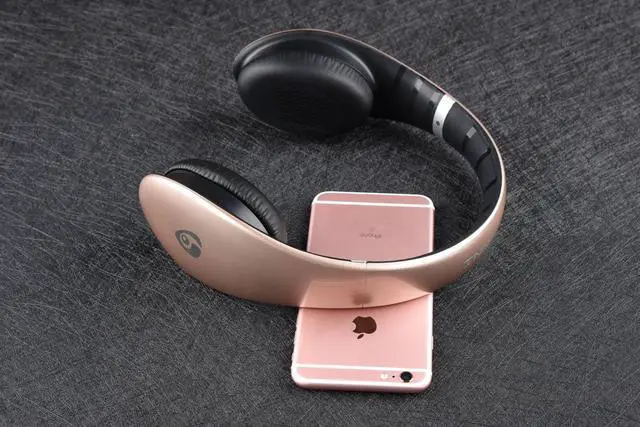 Alt view image 6 of 7 - Over Ear Headphones,Wireless HIFI Stereo Bluetooth 4.1 Headphone Running Sports Gaming Earphones Portable Noise Isolation Bass Headsets with Microphone TF Card Slot FM Radio for iPhone iPad Android PC