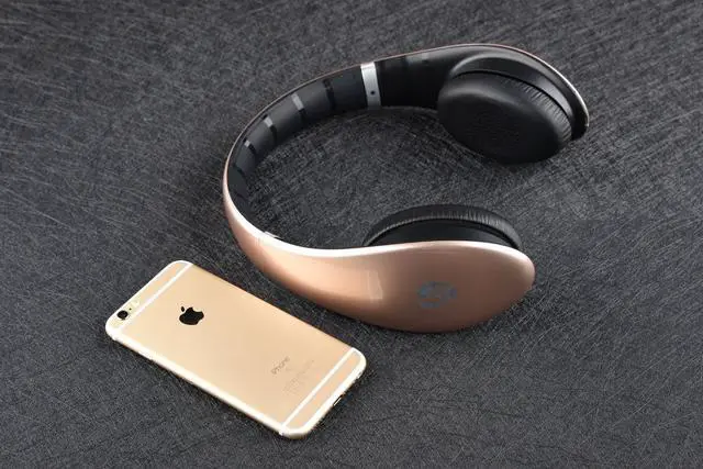 Alt view image 7 of 7 - Over Ear Headphones,Wireless HIFI Stereo Bluetooth 4.1 Headphone Running Sports Gaming Earphones Portable Noise Isolation Bass Headsets with Microphone TF Card Slot FM Radio for iPhone iPad Android PC