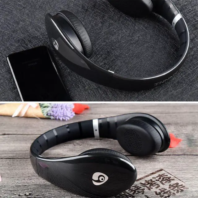 Alt view image 6 of 7 - Over Ear Headphones,Wireless HIFI Stereo Bluetooth 4.1 Headphone Running Sports Gaming Earphones Portable Noise Isolation Bass Headsets with Microphone TF Card Slot FM Radio for iPhone iPad Android PC