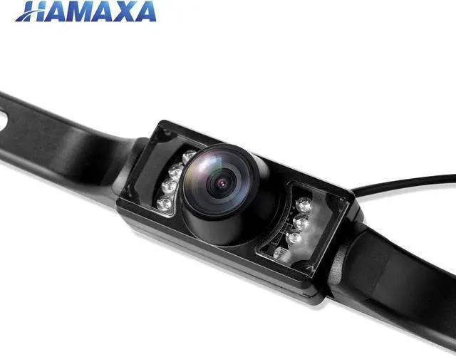 Main image of Universal Waterproof High Definition 170° Wide Viewing Angle License Plate Car Rear View Backup Camera Color CCD Vehicle Camera Reverse Parking Blind Spot Camera 7 Infrared Night Vision LED