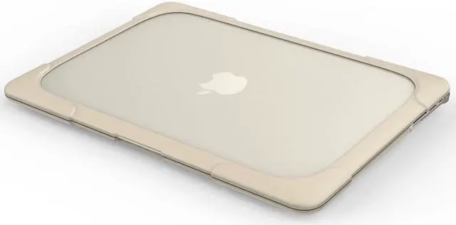 Alt view image 6 of 7 - MacBook Pro 13 Inch Case 2017 & 2016 Release A1706 A1708 Shell , Werleo Rubberized Hard Case Cover with Kickstand Keyboard Skin For Apple Macbook Pro 13" with / without Touch Bar and Touch ID - Khaki