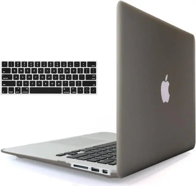 Main image of MacBook Pro 15 inch Case 2017 & 2016 A1707 Model, Coxtech Rubberized Hard Case Shell Cover and Keyboard Skin For Apple Macbook Pro 15" (Newest 2017 & 2016 Release) with Touch Bar and Touch ID Grey