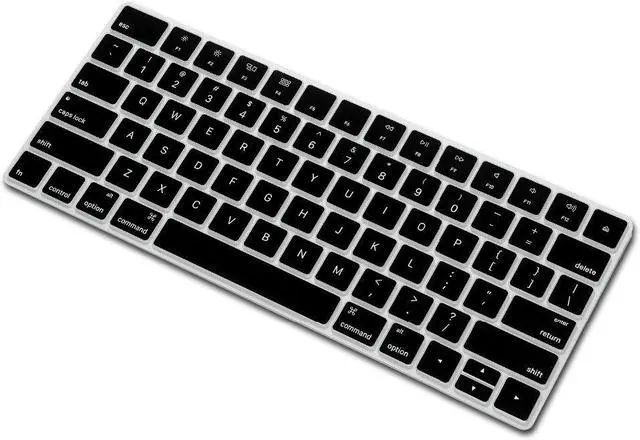 Main image of Werleo Transparent / CLEAR Keyboard Cover Silicone Skin for MacBook Pro 13" 15" 17" (with or w/out Retina Display) iMac and MacBook Air 13"