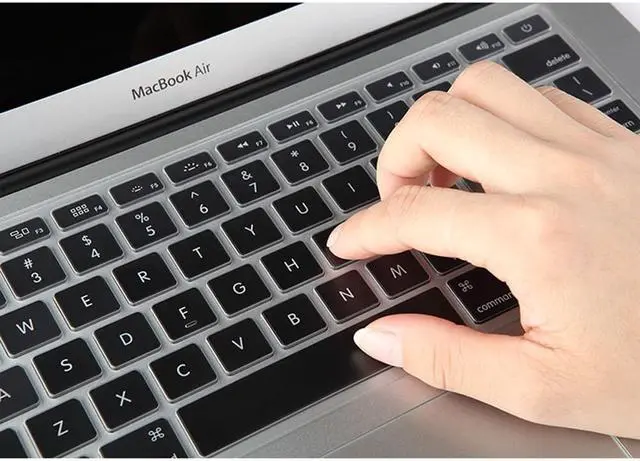 Alt view image 5 of 7 - Werleo Transparent / CLEAR Keyboard Cover Silicone Skin for MacBook Pro 13" 15" 17" (with or w/out Retina Display) iMac and MacBook Air 13"