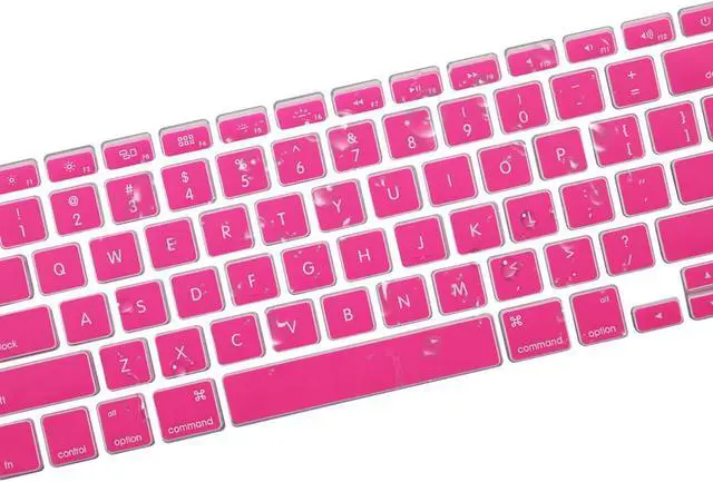 Alt view image 3 of 4 - Werleo Transparent / CLEAR Keyboard Cover Silicone Skin for MacBook Pro 13" 15" 17" (with or w/out Retina Display) iMac and MacBook Air 13"