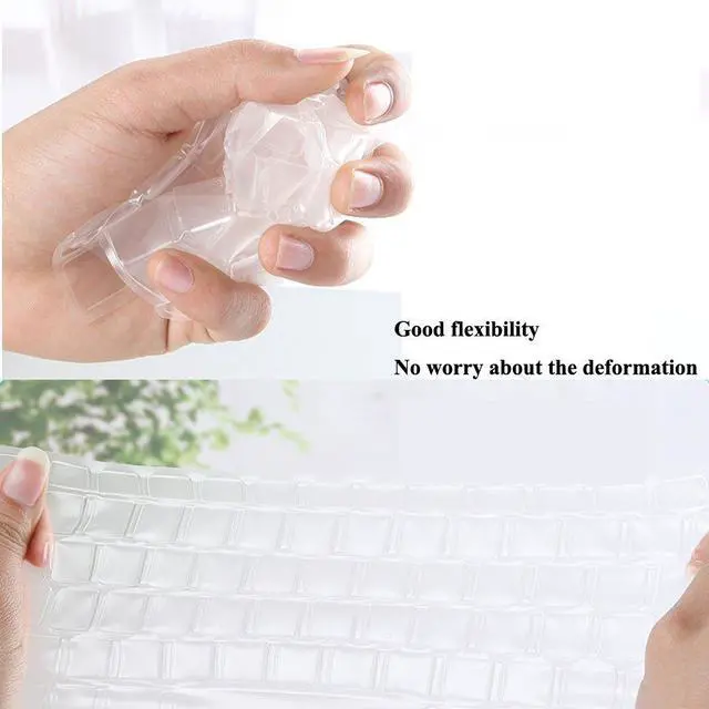 Alt view image 4 of 5 - Werleo Transparent / CLEAR Keyboard Cover Silicone Skin for MacBook Pro 13" 15" 17" (with or w/out Retina Display) iMac and MacBook Air 13"