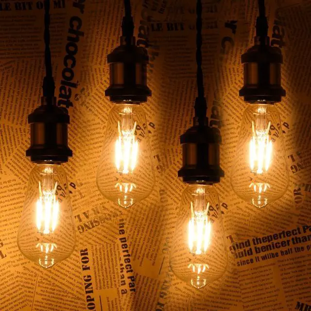 Alt view image 6 of 7 - Werleo 8 Pack Solid Bronze Lamp Socket E26 / E27 Vintage Industrial Edison Pendant Ceramics Medium Light Socket Holder For Lamp Brass Finished