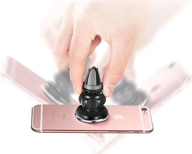 Alt view image 7 of 7 - Magnetic Car Mount,Werleo Dashboard Windshield Mount 360 Rotation Car Cell Phone Holder Air Car Vent Holder Cradle W/ Suction Cup For iPhone 7 Plus 6S 5s 6 Samsung Galaxy S7 Edge S6 S5 S4 LG HTC Sony