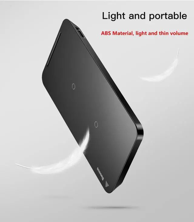 Alt view image 2 of 7 - Fast Qi Wireless Charger Pad Stand for Samsung Galaxy Note 8 S8 S8 Plus S7 Edge S7 S6 Edge Plus Note 5 and Standard Charge for Apple iPhone X iPhone 8 iPhone 8 Plus