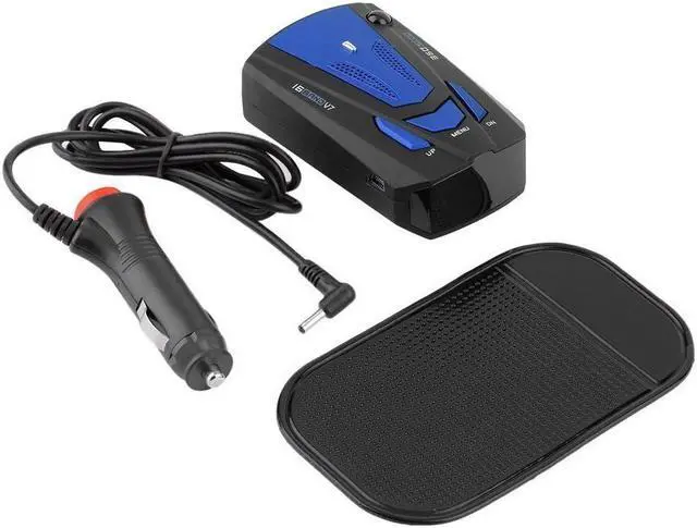 Alt view image 6 of 7 - Radar Detector, Voice Alert and Car Speed Alarm System with 360 Degree Detection, City/Highway Mode Radar Detectors for Cars (Blue)