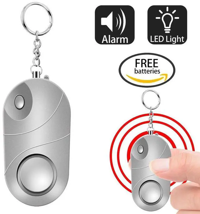 Alt view image 3 of 7 - 2X Personal Alarm Keychains 130dB Emergency Self Defense Safety Security Alarms