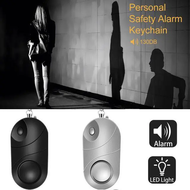 Alt view image 5 of 7 - 2X Personal Alarm Keychains 130dB Emergency Self Defense Safety Security Alarms