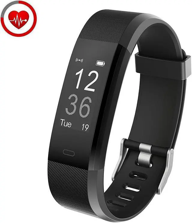 Main image of Fitness Tracker Activity Tracker with Heart Rate Monitor Fitness Watch, IP67 Waterproof Smart Wristband with Calorie Counter Step Counter Sleep Monitor for Android and IOS