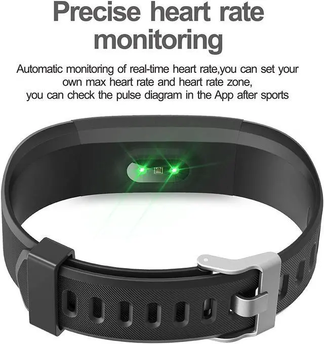 Alt view image 5 of 6 - Fitness Tracker Activity Tracker with Heart Rate Monitor Fitness Watch, IP67 Waterproof Smart Wristband with Calorie Counter Step Counter Sleep Monitor for Android and IOS