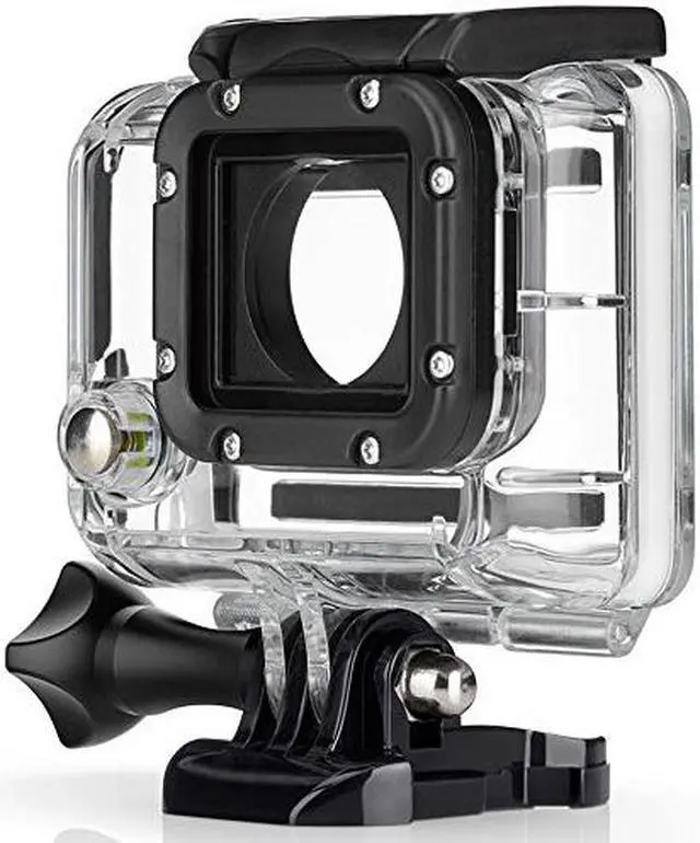 Alt view image 2 of 7 - GoPro Replacement Dive Case Waterproof Housing Cover Shell For  HERO4 HERO3+ HERO3