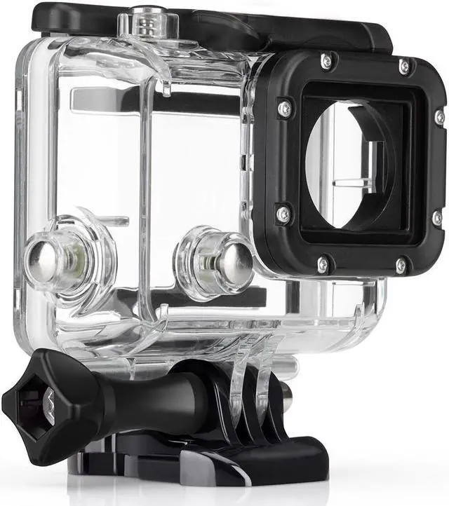 Alt view image 4 of 7 - GoPro Replacement Dive Case Waterproof Housing Cover Shell For  HERO4 HERO3+ HERO3