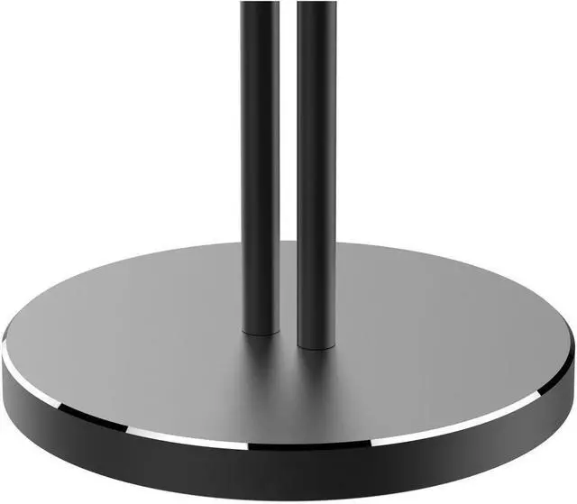 Alt view image 4 of 7 - Dual Headphone Stand Aluminum Metal Desk Headset Holder Bracket Desktop Earphone Hanger Mount for Beats Sennheiser Sony Audio-Technica Bose Shure AKG JBL Logitech Razer Gaming Headphones etc Black