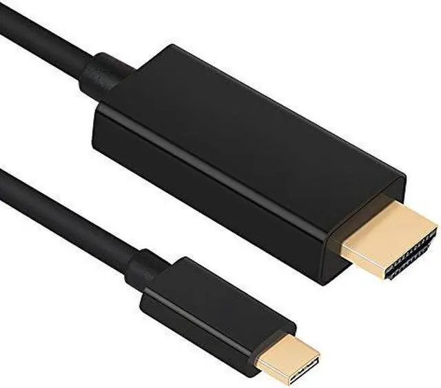 Alt view image 2 of 7 - USB C to HDMI Cable 6FT, USB 3.1 Type C (Thunderbolt 3 Compatible) to HDMI 4K Cable for Macbook Pro 2016, Macbook 12", Chromebook Pixel, Galaxy S8/S8+ etc to HDTV, Monitor, Projector