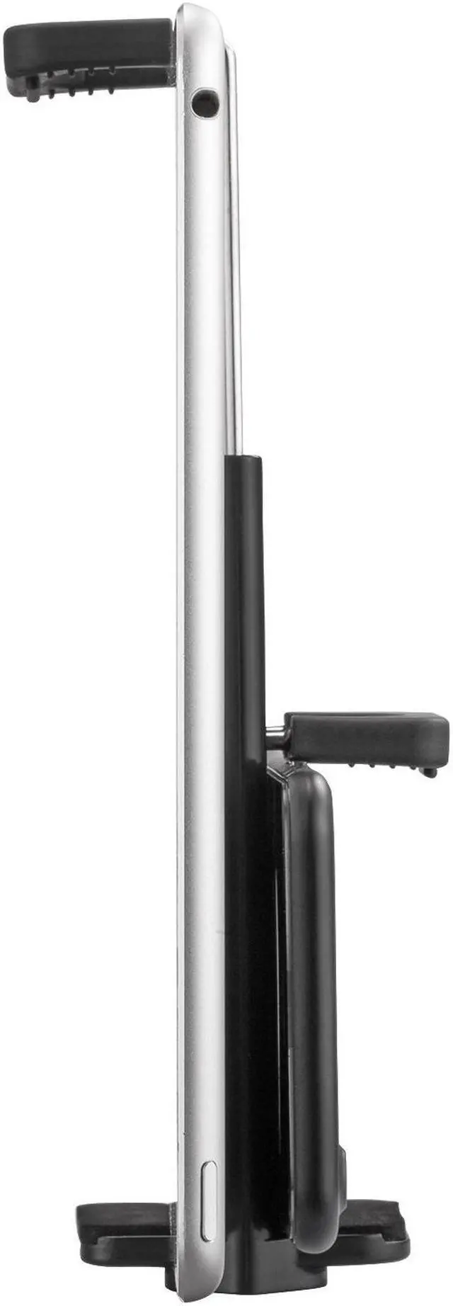 Alt view image 2 of 7 - 2 in 1 Universal Tablet iPad Mount Holder Tripod Adapter & Phone Mount Tripod Adapter, Tablet Tripod Holder, Use for both Tablet and Cellphone, Fits on Tripod, Monopod, Selfie Stick, etc.