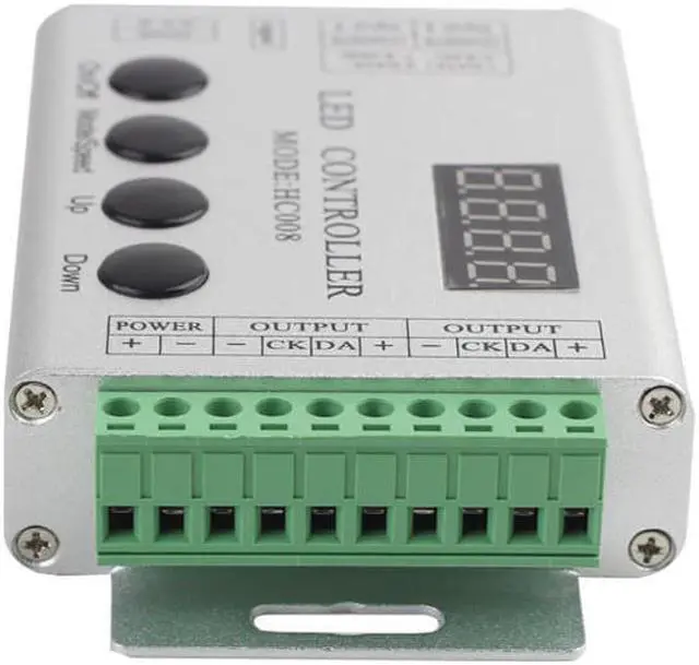 Alt view image 5 of 7 - DC12V LED Strip Pixel Bar HC008 RF Controller For WS2812 WS2811 WS2801 LPD6803