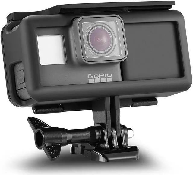 Alt view image 5 of 7 - Extended Battery for GoPro 5 GoPro 6 Hero (2018 ) Extra Battery with Shockproof Protective Frame Housing Case Cover Shell with Side Power Bank for GoPro Here 5 Hero 6 Hero (2018 ) Black