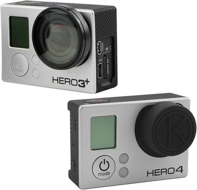 Alt view image 5 of 7 - Head Strap Frame Mount Bundle for Gopro Hero 4, Black, Silver, 3+, 3 - Comfortable - Optimal Sound Capture - Includes also Large Thumbscrew / Lens Cap