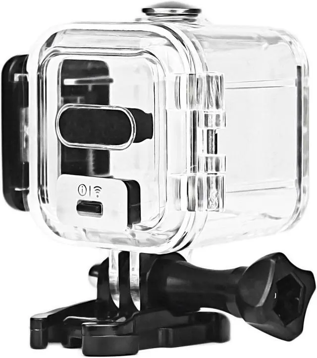 Alt view image 4 of 7 - Dive Housing Case Cover for Gopro Hero 5 Session / Hero Session / Hero 4 Session Waterproof Case Diving Protective Shell with Bracket Accessories Kit for Gopro Hero5 Session & Hero Session