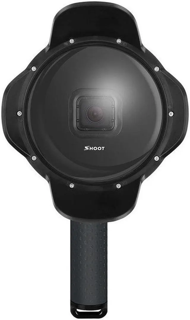 Alt view image 2 of 7 - 6 inch Underwater Lens Hood Dome Port for GoPro HERO 6 HERO 5 Black Camera Diving Transparent Underwater Photography with Waterproof Housing Case Accessories