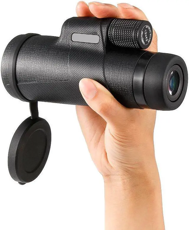 Alt view image 2 of 7 - Monocular High Power Prism Monocular Scope - 12X42 Waterproof Fog-proof Shockproof Telescope, FMC BAK4 Prism for Birding Watching, Hunting, Concerts, Traveling, Wildlife Scenery
