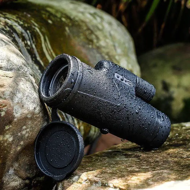 Alt view image 6 of 7 - Monocular High Power Prism Monocular Scope - 12X42 Waterproof Fog-proof Shockproof Telescope, FMC BAK4 Prism for Birding Watching, Hunting, Concerts, Traveling, Wildlife Scenery