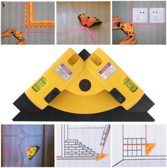 Main image of 90 Degree Laser Level Vertical Horizontal Laser Line Projection Square Level Measuring Tools