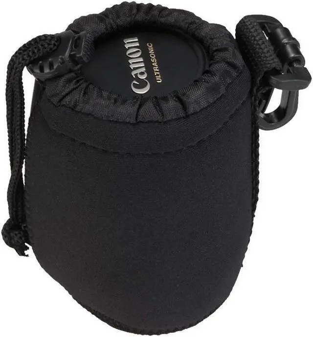 Alt view image 4 of 7 - 4X Lens Pouch Set Lens Case Bag for Canon Nikon Sony Panasonic Pentax Olympus Fuji Leica Sigma Tamron DSLR Camera Lens - Size: Small, Medium, Large and Extra Large