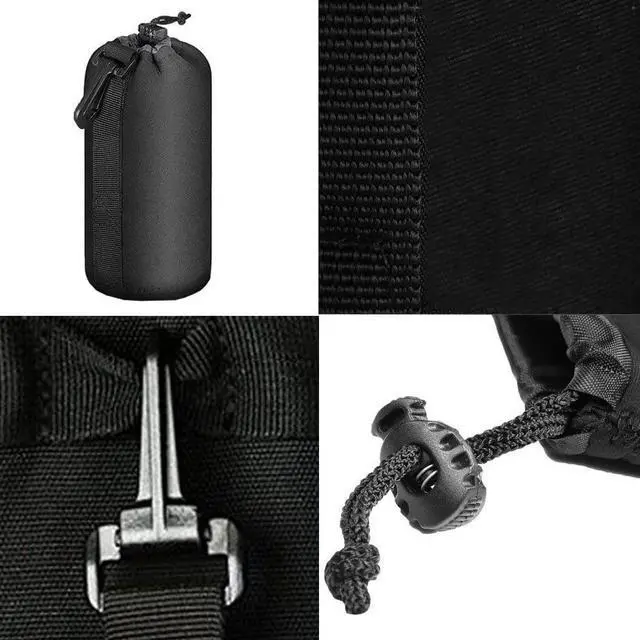 Alt view image 5 of 7 - 4X Lens Pouch Set Lens Case Bag for Canon Nikon Sony Panasonic Pentax Olympus Fuji Leica Sigma Tamron DSLR Camera Lens - Size: Small, Medium, Large and Extra Large