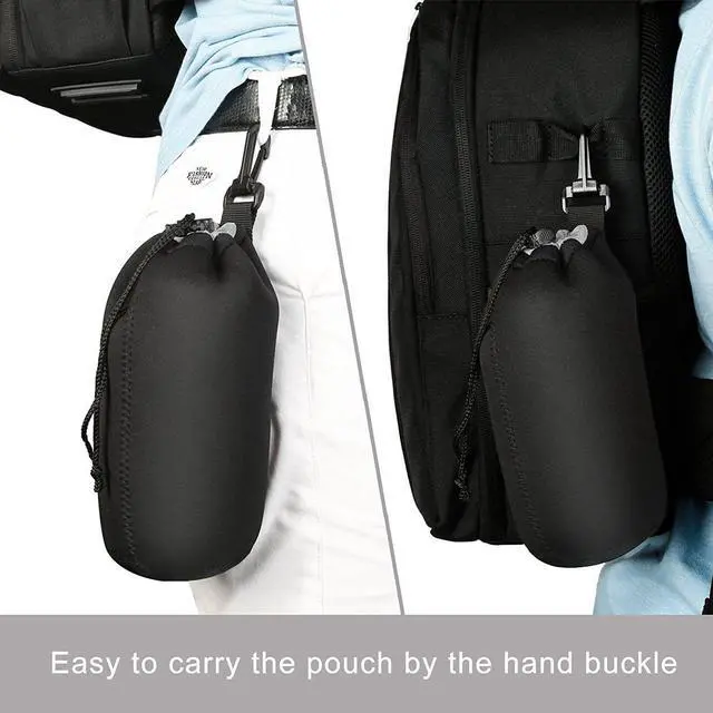 Alt view image 7 of 7 - 4X Lens Pouch Set Lens Case Bag for Canon Nikon Sony Panasonic Pentax Olympus Fuji Leica Sigma Tamron DSLR Camera Lens - Size: Small, Medium, Large and Extra Large