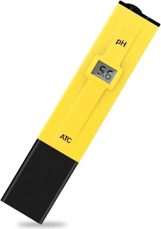 Alt view image 3 of 7 - PH Meter PH Tester Digital Water PH Tester Pocket Size with 0-14 PH Measurement Range for Household Drinking Water Hydroponic Aquarium Spa Pool Yellow