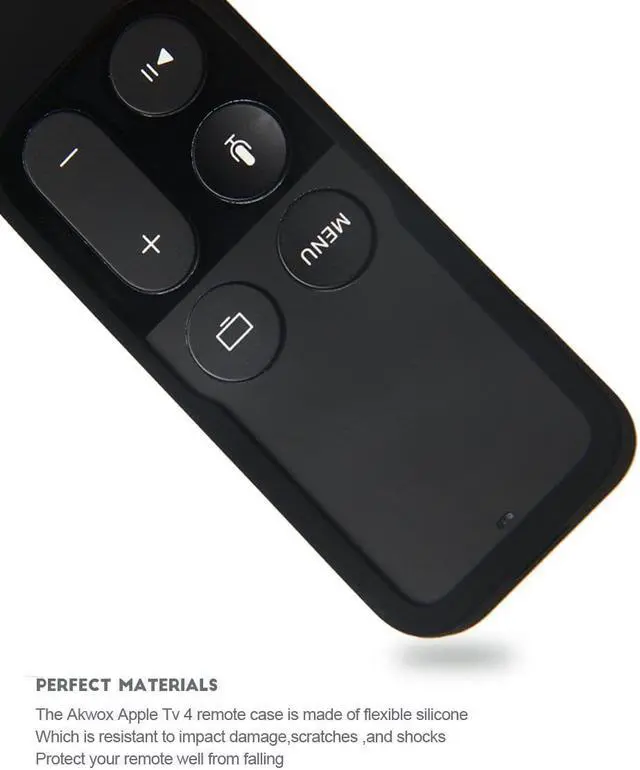 Alt view image 6 of 7 - Remote Case for Apple Tv 4th Generation Light Weight [Anti Slip] Shock Proof Silicone Remote Cover Case for New Apple Tv 4th Gen Siri Remote Controller with Lanyard