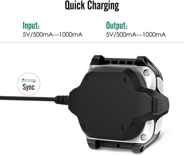 Alt view image 4 of 6 - Garmin Forerunner 920XT Charger Dock, USB Data Sync Charge Cradle Dock Charger with 1M Charging Cable for Garmin Forerunner 920XT Smart Watch, Black