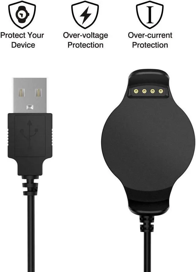Alt view image 3 of 6 - Garmin Forerunner 620 Charger Dock USB Data Sync Charge Cradle Dock Charger with 1M Charging Cable for Garmin Forerunner 620 Smart Watch