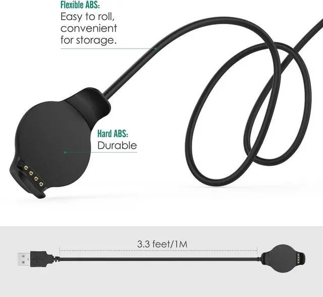 Alt view image 4 of 6 - Garmin Forerunner 620 Charger Dock USB Data Sync Charge Cradle Dock Charger with 1M Charging Cable for Garmin Forerunner 620 Smart Watch