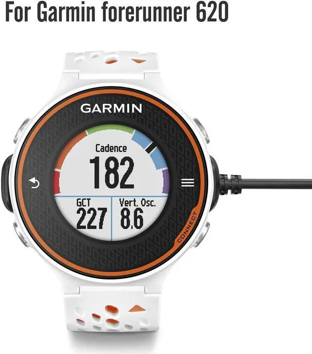 Alt view image 2 of 6 - Garmin Forerunner 620 Charger Dock USB Data Sync Charge Cradle Dock Charger with 1M Charging Cable for Garmin Forerunner 620 Smart Watch