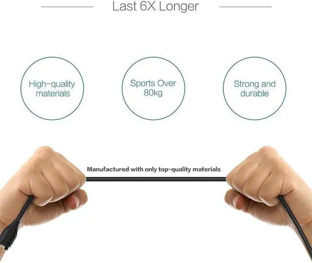 Alt view image 3 of 7 - Charger For Garmin Fenix 5 5S 5X  Forerunner 935 Approach S60 X10 S10 Quatix 5 5 Sapphire Vivoactive 3 Vivosport D2 Charlie Impact BarkLimiter 2 2VT Replacement USB Data Sync Charging Cable