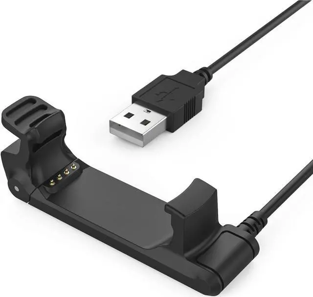 Main image of Garmin Forerunner 220 Charger Dock, USB Data Sync Charge Cradle Dock Charger with 1M Charging Cable for Garmin Forerunner 220 Smart Watch, Black