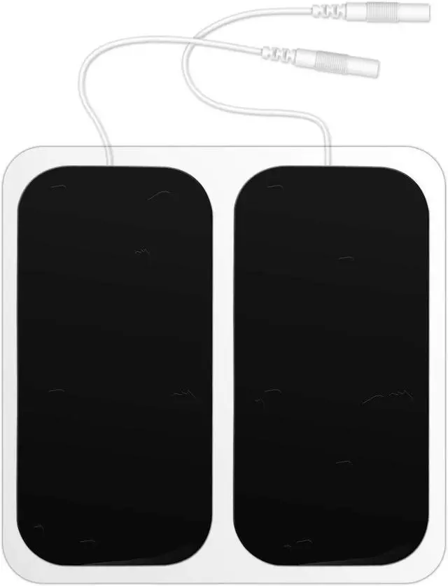 Alt view image 6 of 7 - 20pcs TENS Unit Electrodes 2"x4" RectangularElectrode Pads for TENS Therapy - Self-Adhering, Reusable and Premium Quality