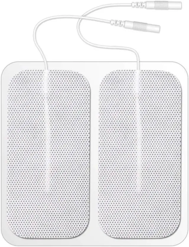 Alt view image 5 of 7 - 20pcs TENS Unit Electrodes 2"x4" RectangularElectrode Pads for TENS Therapy - Self-Adhering, Reusable and Premium Quality